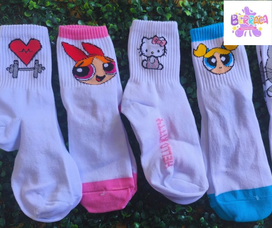 MEDIAS TENNIS VARIEDAD DE DISEÑOS