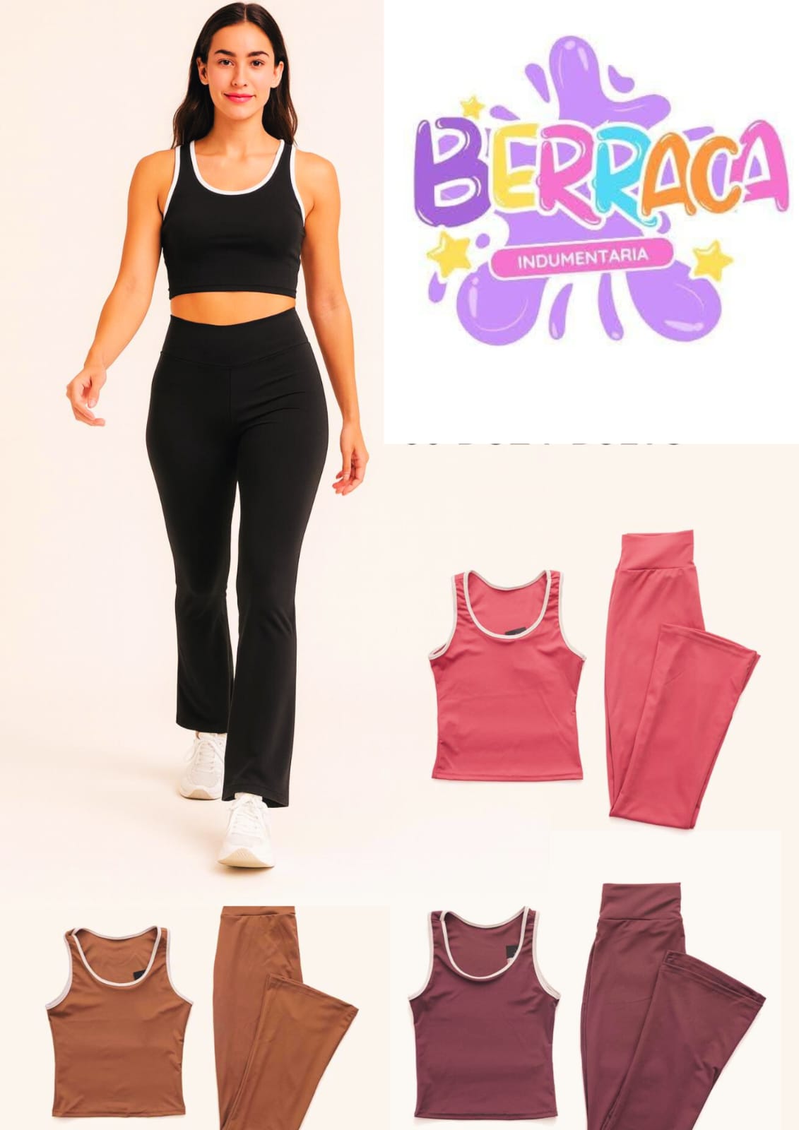 CALZA LARGA CON REMERA