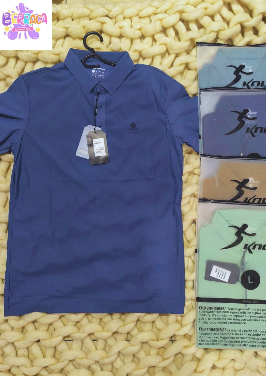 CHOMBA HOMBRE MARCA KNUP CODIGO ZDM-Y45104