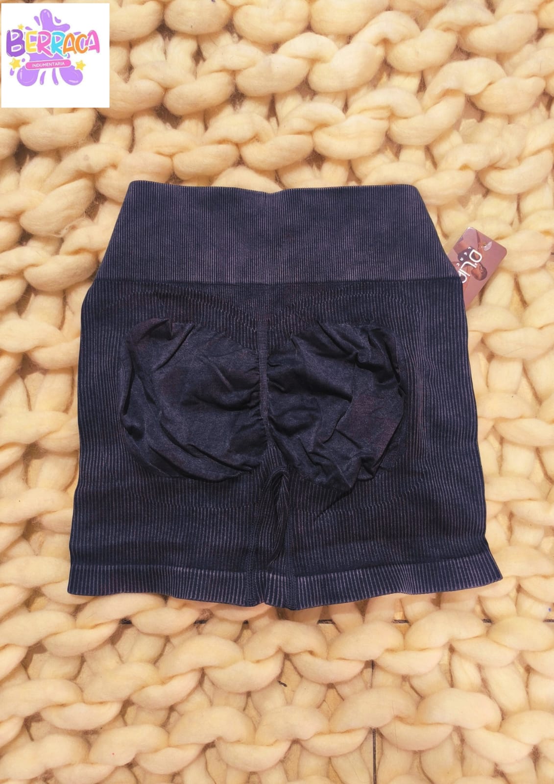 CALZA CORTA NEGRA  MARCA D'LIRIO 234