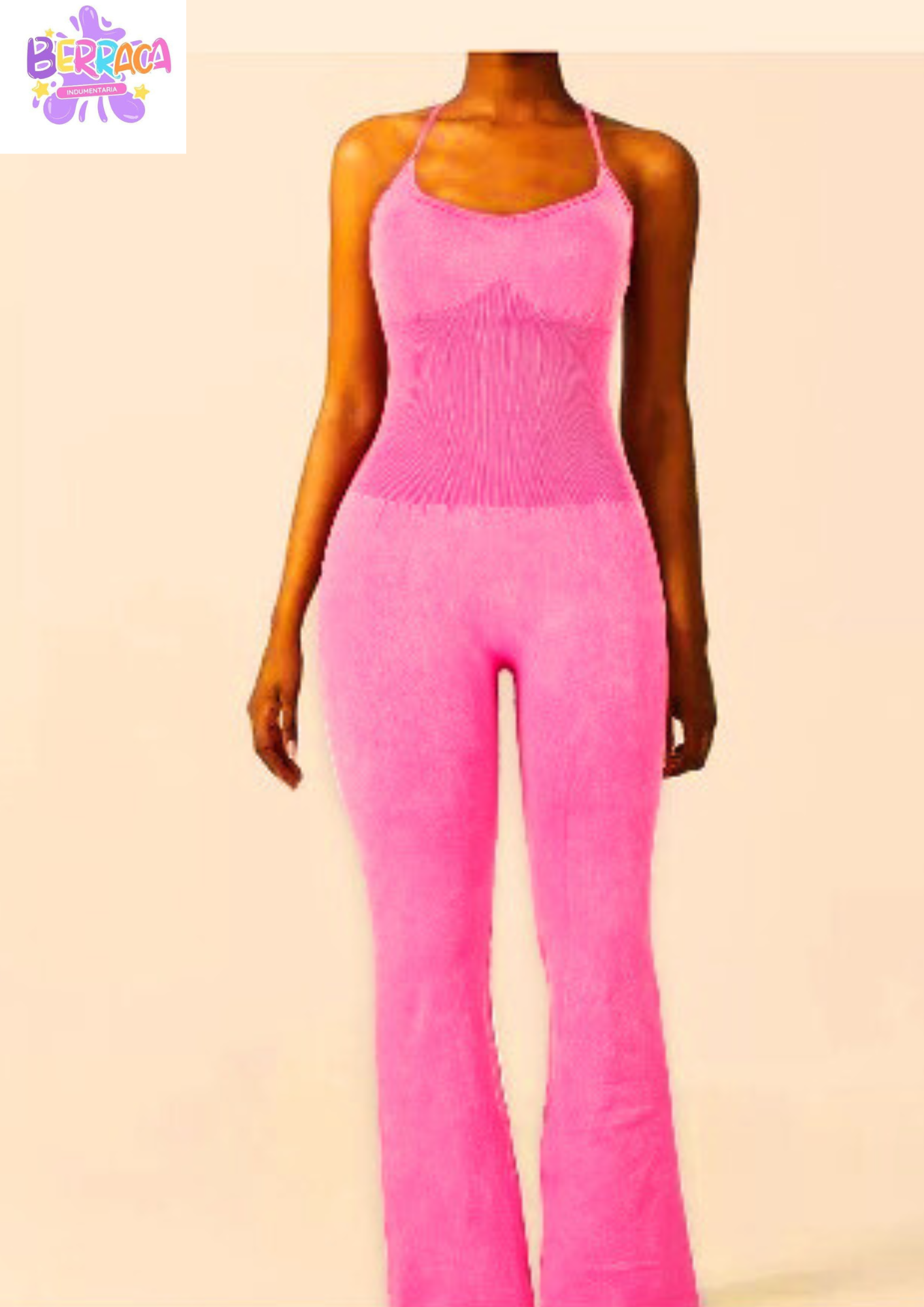 CATSUIT OXFORD CON ESPALDA DESCUBIERTA 