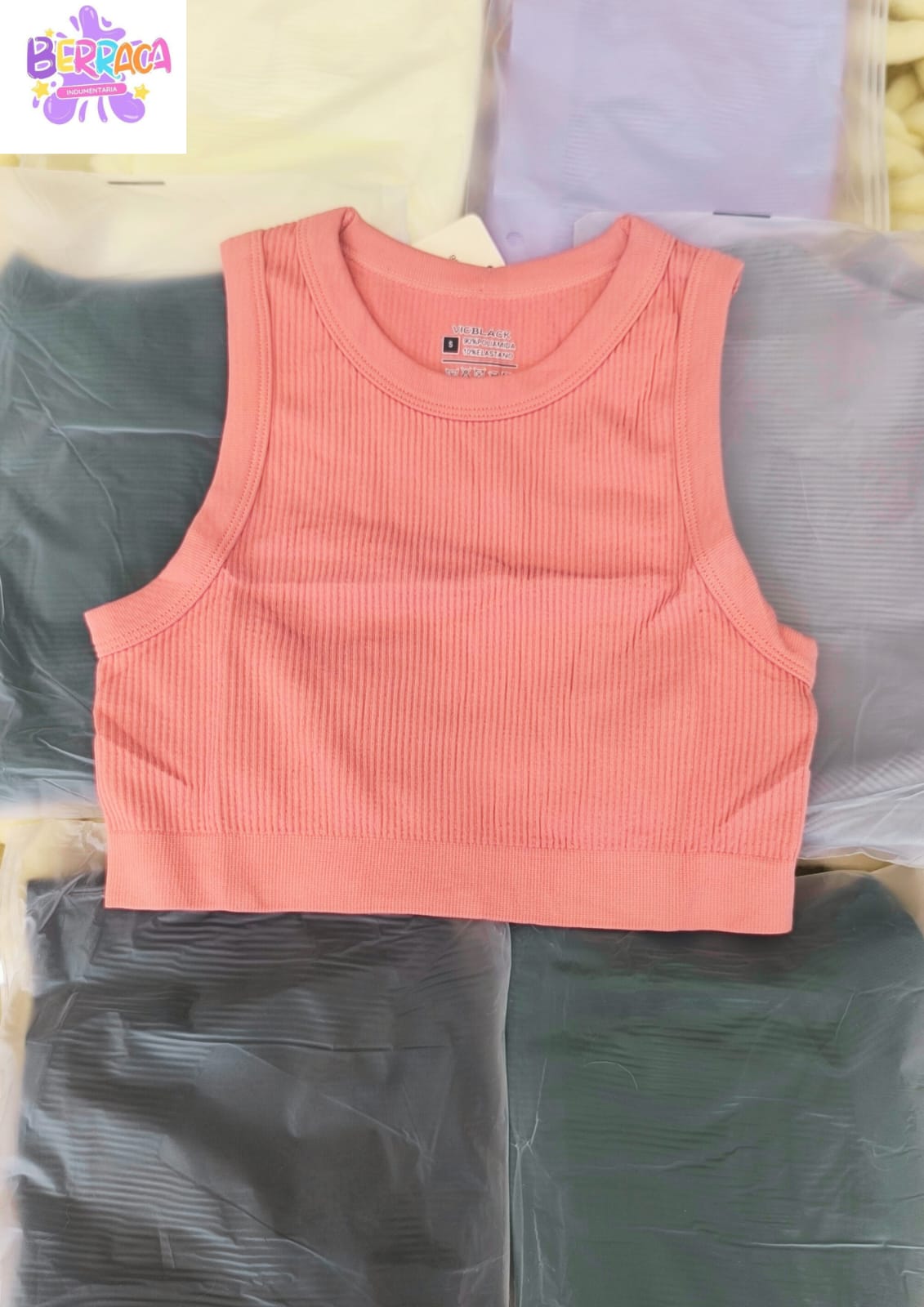 TOP MORLEY MUSCULOSA   MARCA VICKBLACK  CODIGO BX 76023