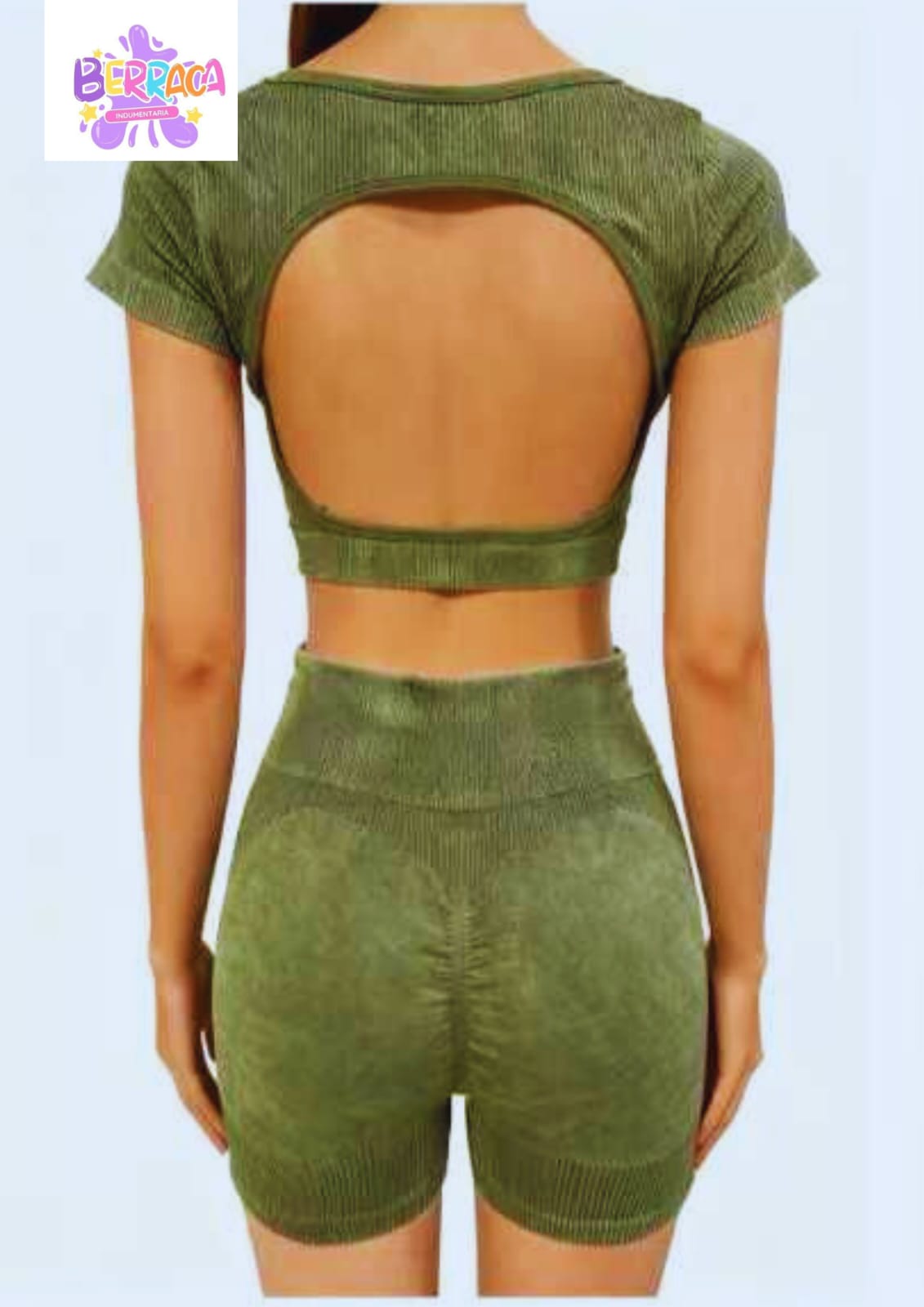 CONJUNTO CORTO CON ESPALDA DESCUBIERTA 248