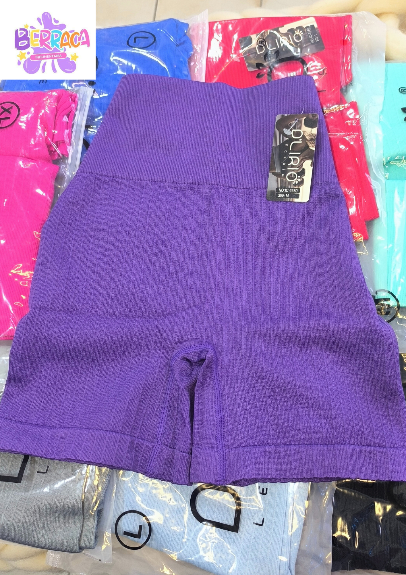 CALZA CORTA SIN FRUNCE 3380 MARCA D'LIRIO 